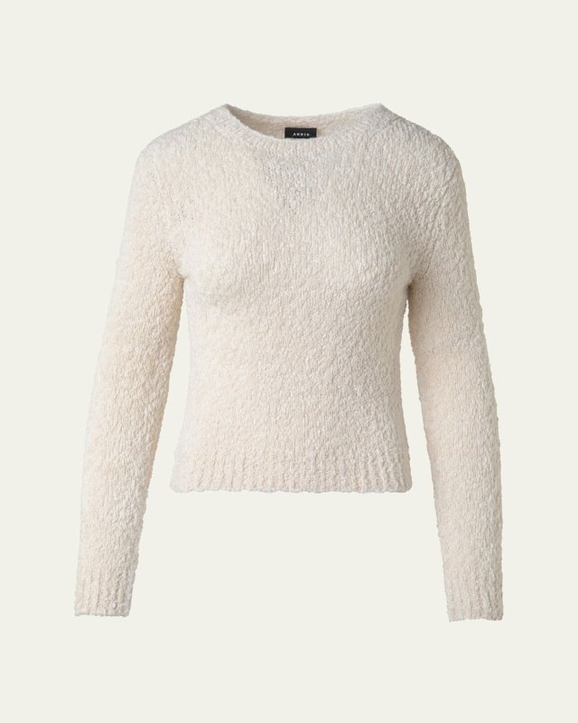 Boucle Cashmere Sweater